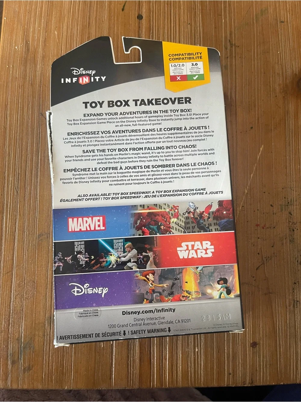 Disney Infinity - Toy Box Takeover Expansion Game 3.0 Edition